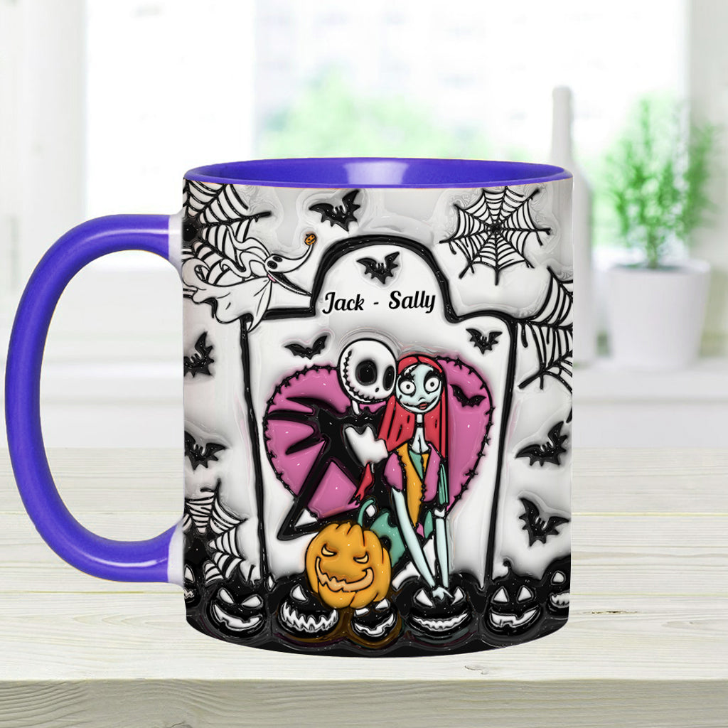 Simply Meant To Be - Personalized Nightmare Accent Mug