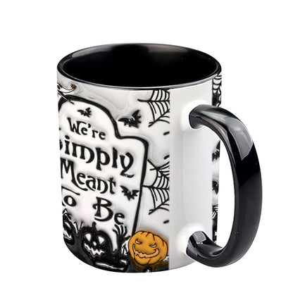 Simply Meant To Be - Personalized Nightmare Accent Mug