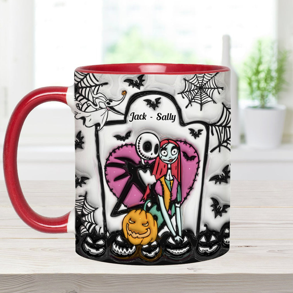 Simply Meant To Be - Personalized Nightmare Accent Mug