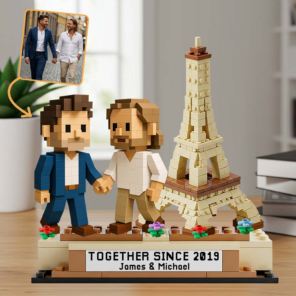 Together Since - Personalized LGBT Support Custom Shaped Acrylic Plaque