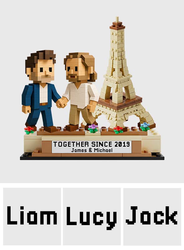 Together Since - Personalized LGBT Support Custom Shaped Acrylic Plaque