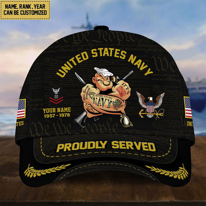 We The People - Personalized Veteran Classic Cap