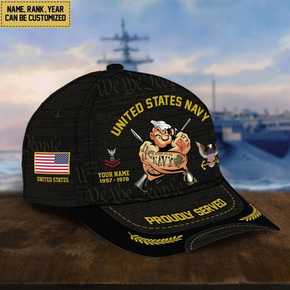 We The People - Personalized Veteran Classic Cap