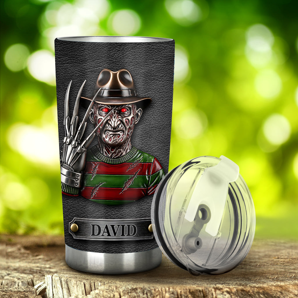 Scary Halloween - Personalized Horror Character Tumbler