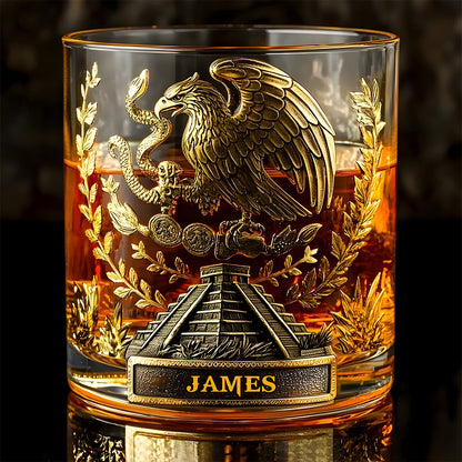 Mexico Proud - Personalized Expats Whiskey Glass