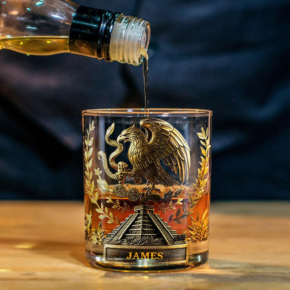 Mexico Proud - Personalized Expats Whiskey Glass
