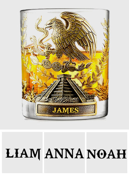 Mexico Proud - Personalized Expats Whiskey Glass