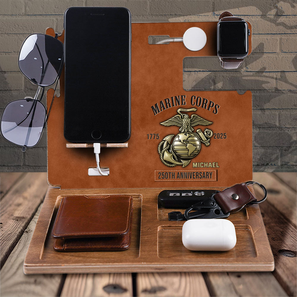 250th Anniversary - Personalized Veteran Docking Station