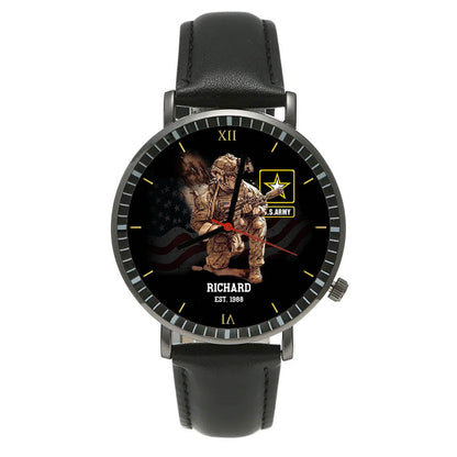 I'm A Soldier - Personalized Veteran Hand Watch