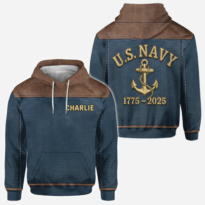 250th Anniversary - Personalized Veteran All Over Shirt