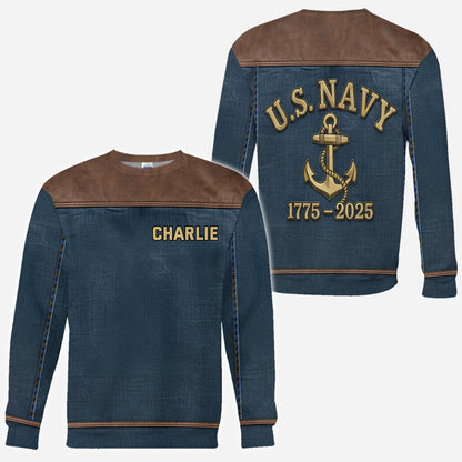 250th Anniversary - Personalized Veteran All Over Shirt