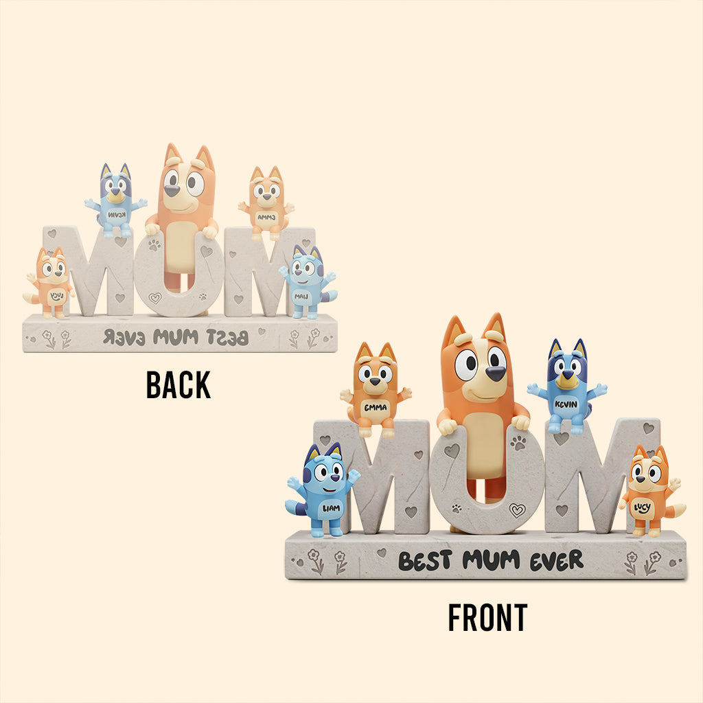 Merry Christmas - Personalized Mother Custom Shaped Acrylic Plaque