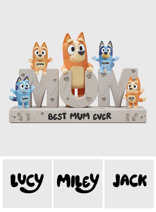 Merry Christmas - Personalized Mother Custom Shaped Acrylic Plaque