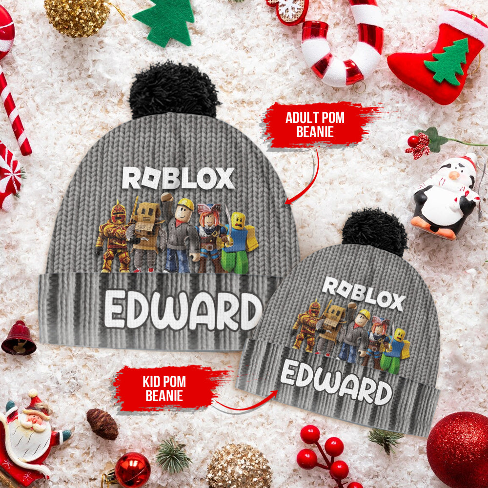 Role Play Game - Personalized 3D Gaming Beanie Hat