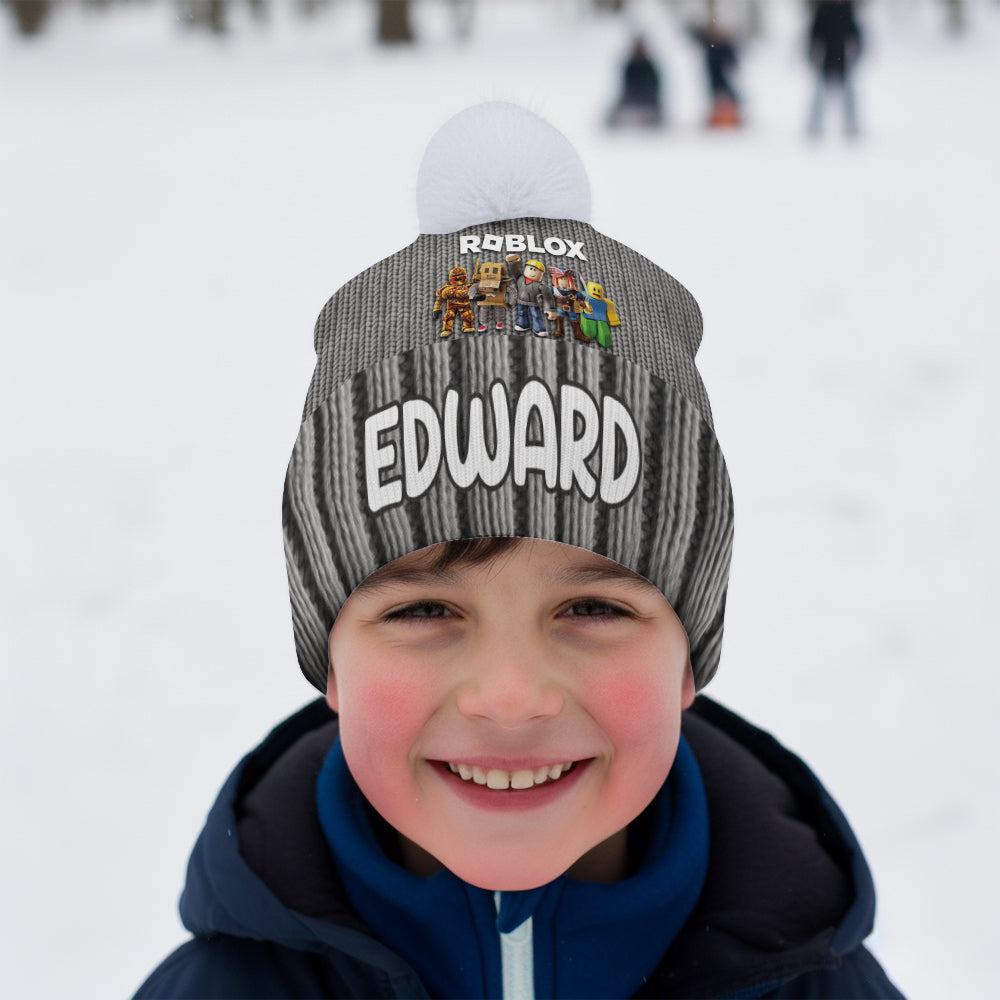 Role Play Game - Personalized 3D Gaming Beanie Hat