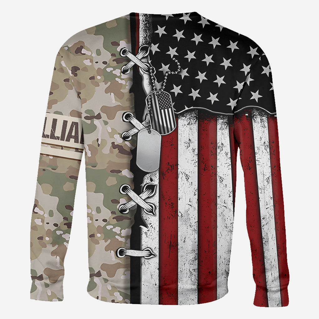 I'm A Soldier - Personalized Veteran All Over Shirt