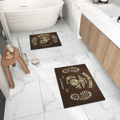 250th Anniversary - Personalized Veteran Non-Slip Tufted Rug