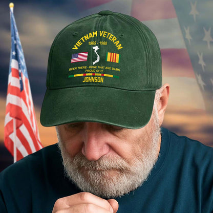 I'm A Veteran - Personalized Veteran Classic Cap