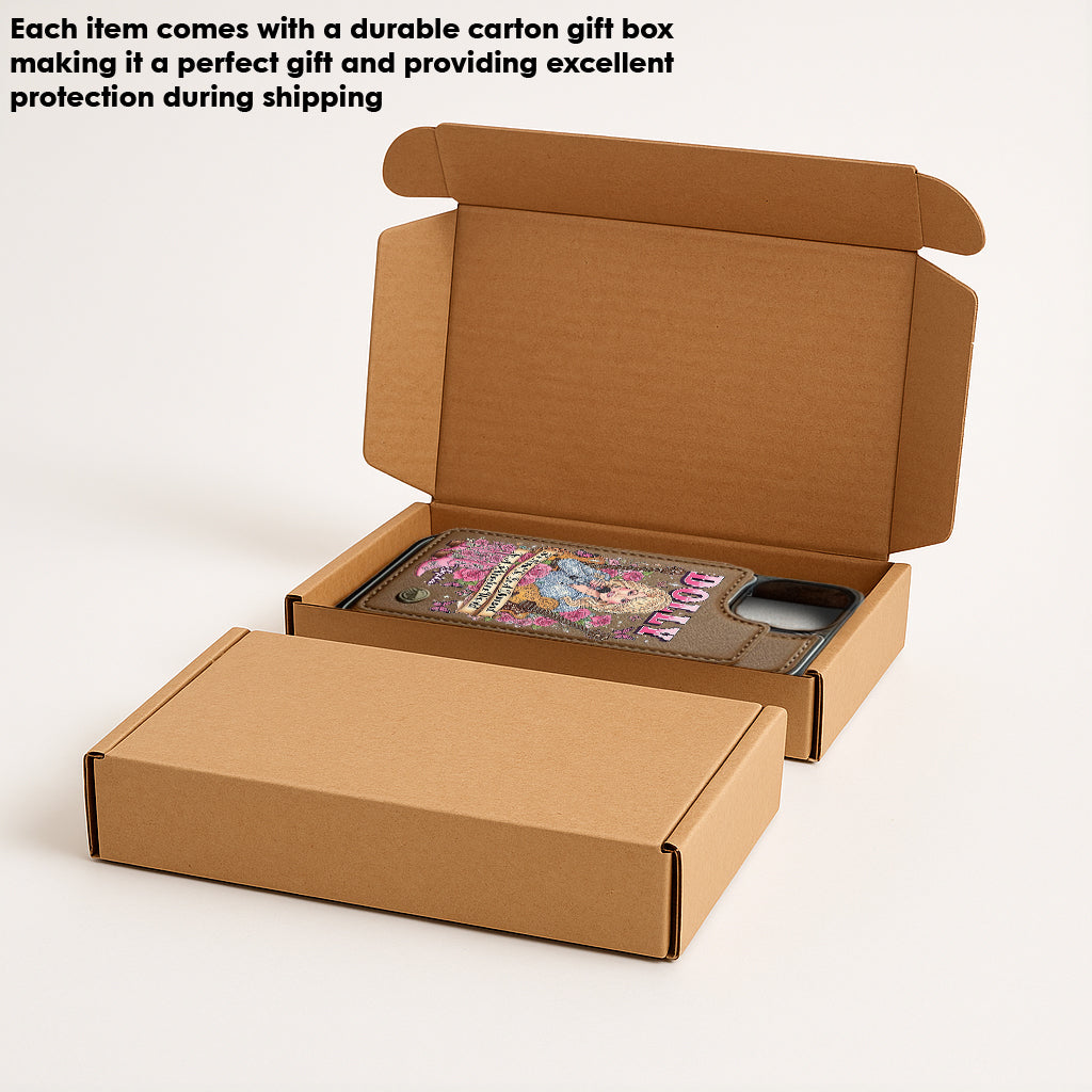 It’s Hard To Be A Diamond In A Rhinestone World - Personalized Wallet Phone Case