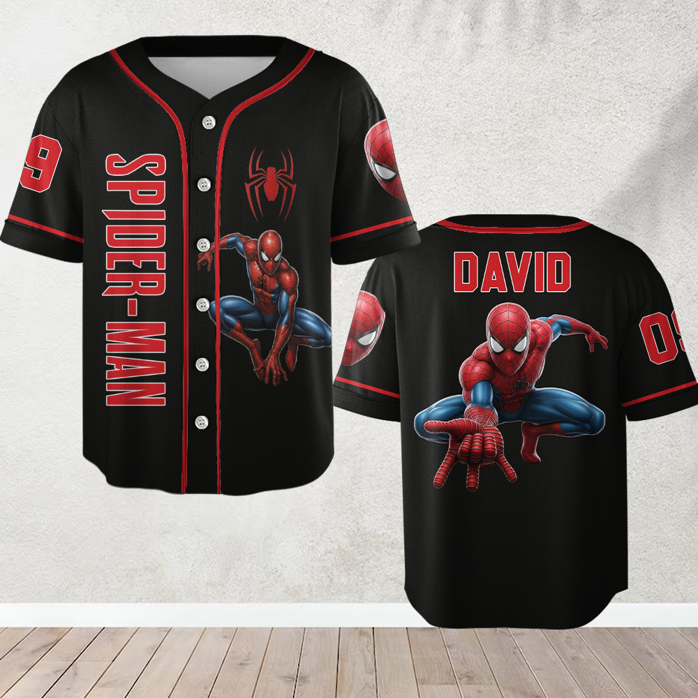 Super Kids - Personalized Kid Baseball Jersey