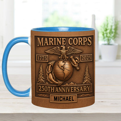 Proud Veteran - Personalized Veteran Accent Mug