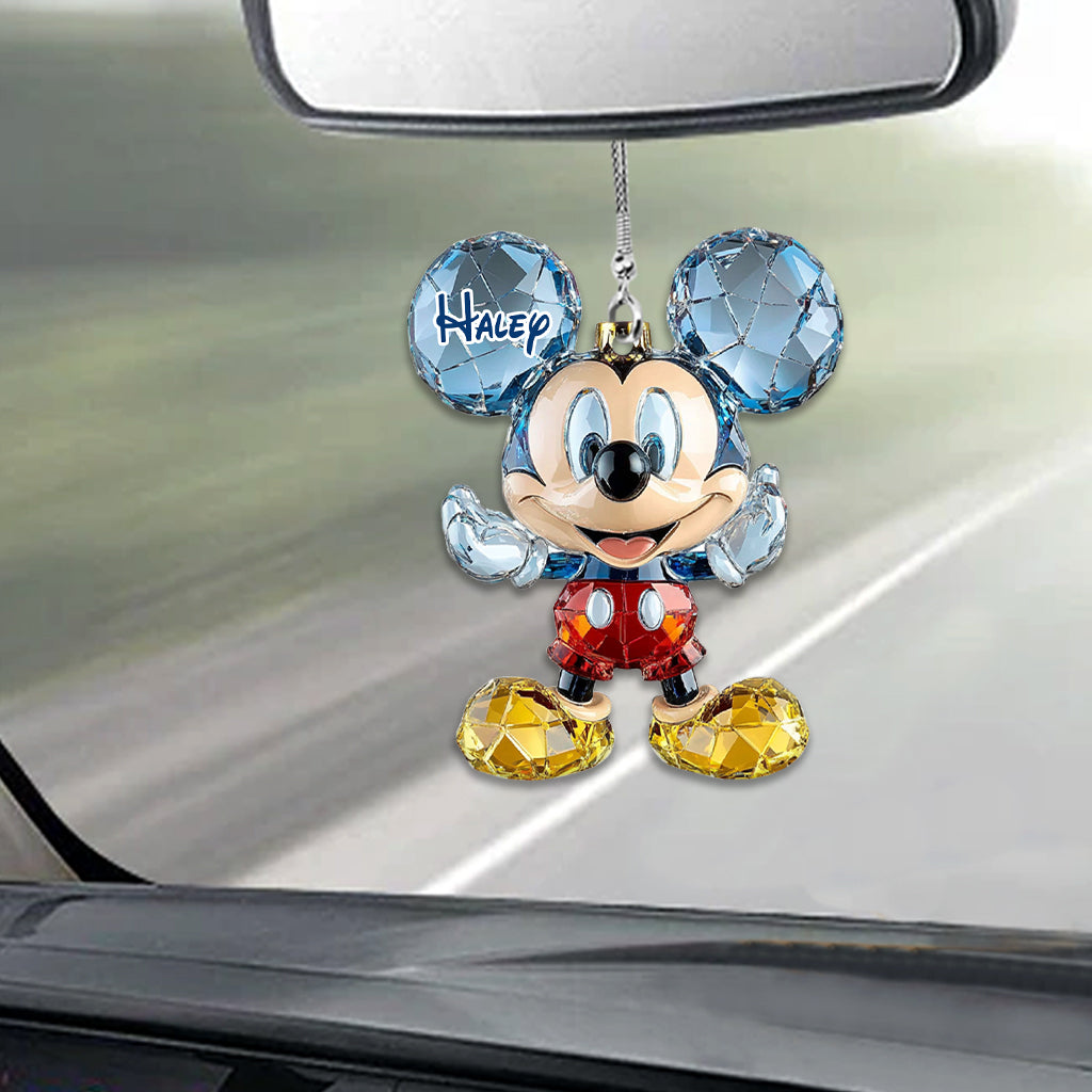 Cute Mouse Ears - Personalized Mouse Car Ornament