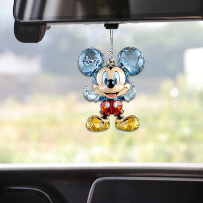 Cute Mouse Ears - Personalized Mouse Car Ornament