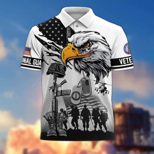 Proud Veteran - Personalized Veteran Polo Shirt