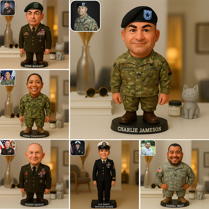 Proud Veterans - Personalized Veteran Custom Shaped Acrylic Plaque