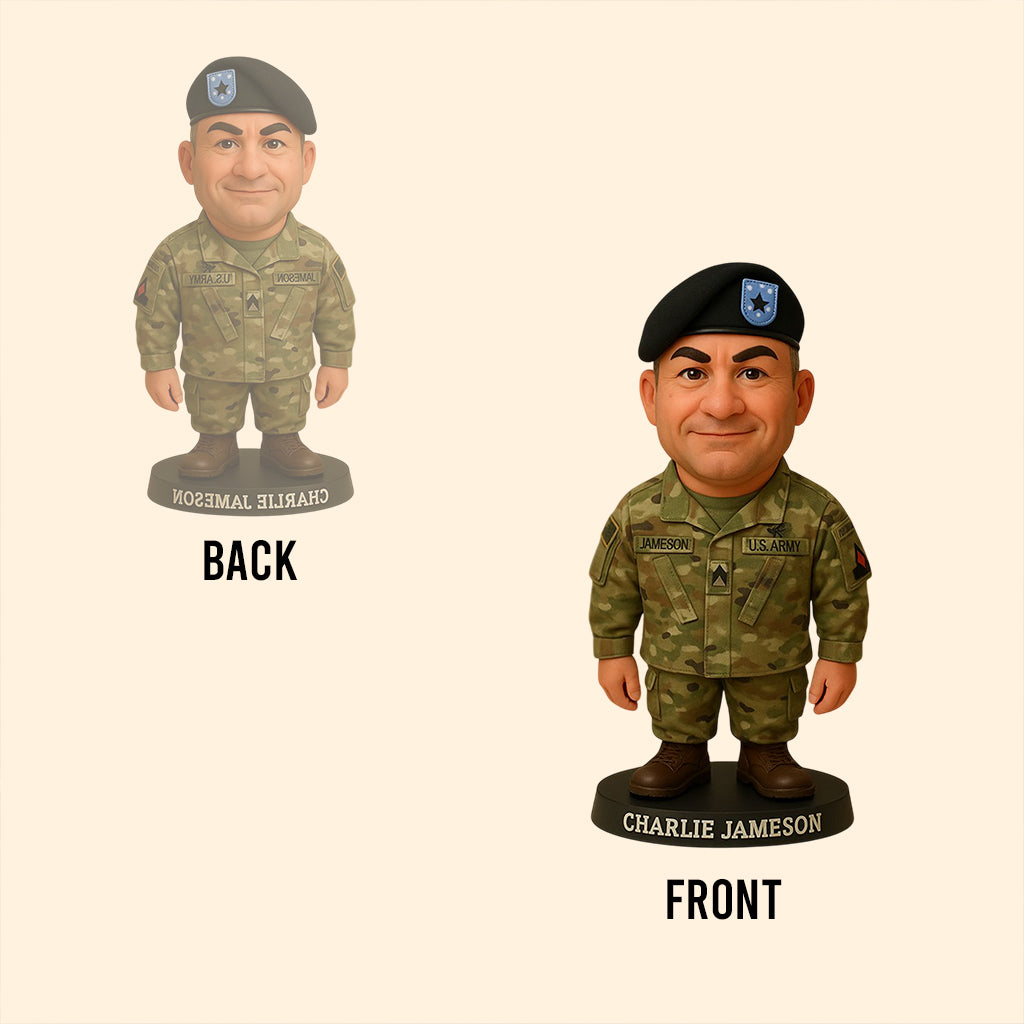 Proud Veterans - Personalized Veteran Custom Shaped Acrylic Plaque