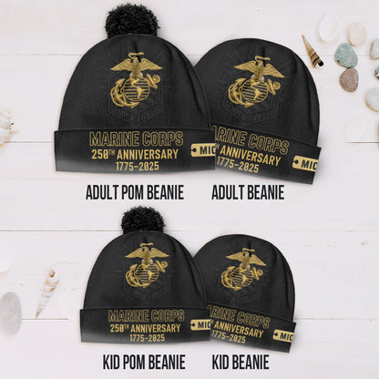 250th Anniversary - Personalized Veteran Beanie Hat