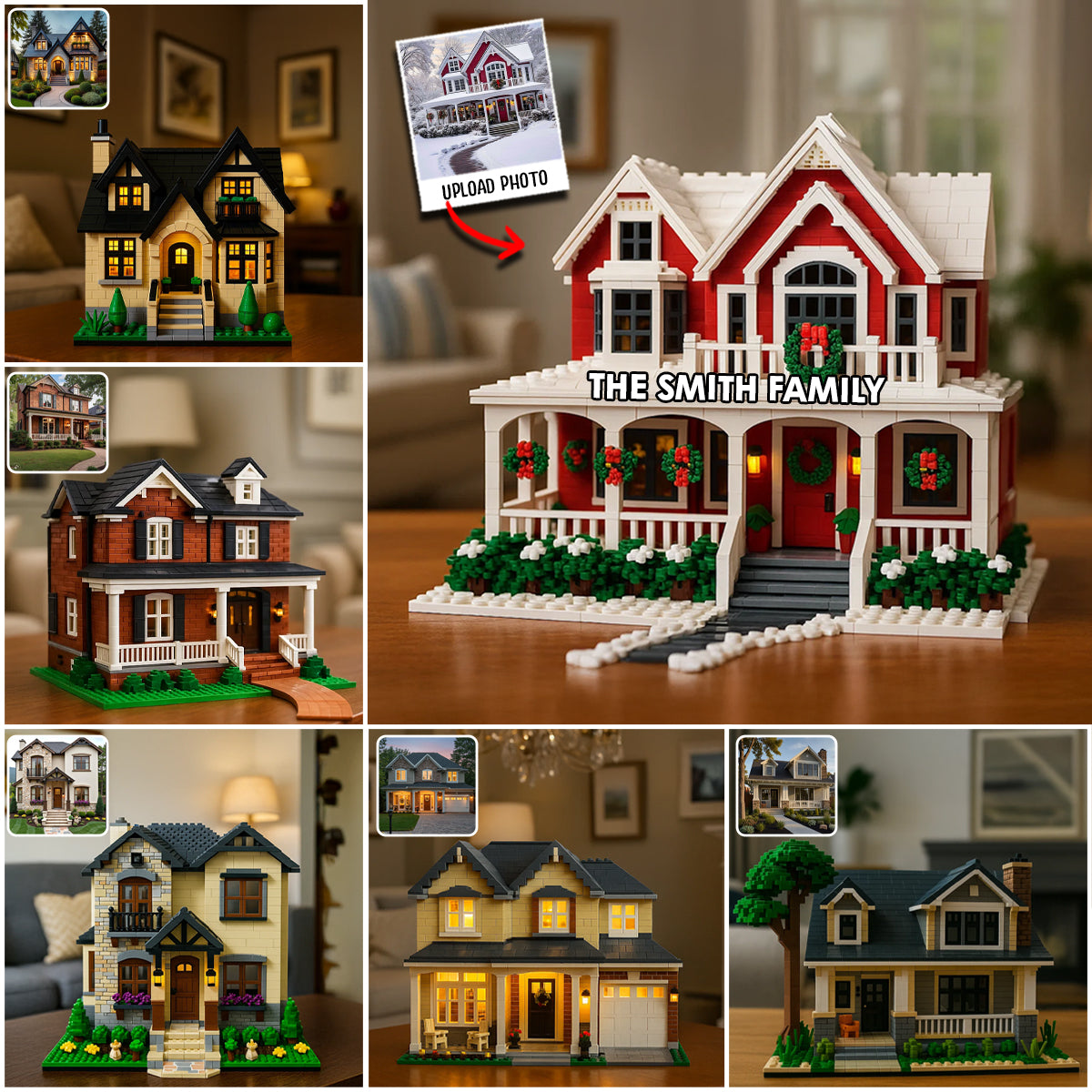 Our Home - Personalized Family Custom Shaped Acrylic Plaque