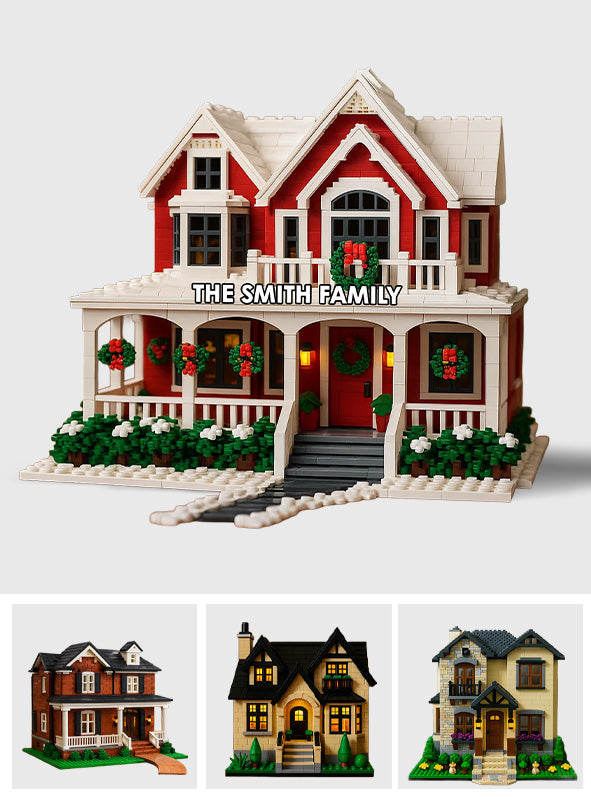 Our Home - Personalized Family Custom Shaped Acrylic Plaque