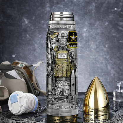 250th Aniversary - Personalized Veteran Bullet Tumbler