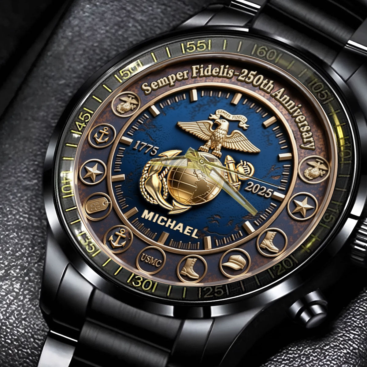 250th Anniversary - Personalized Veteran Hand Watch