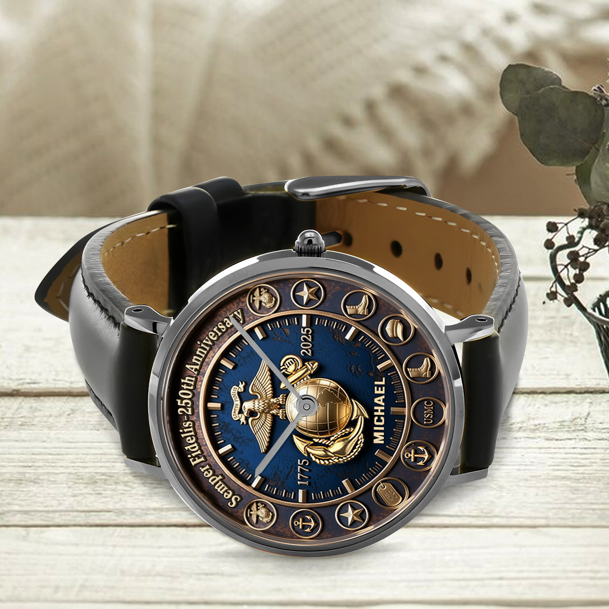 250th Anniversary - Personalized Veteran Hand Watch
