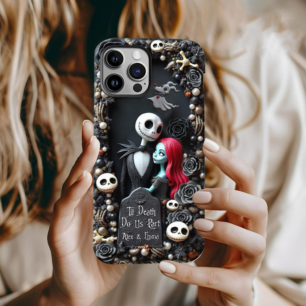 Til Death Do Us Part - Personalized Nightmare Full Print Phone Case