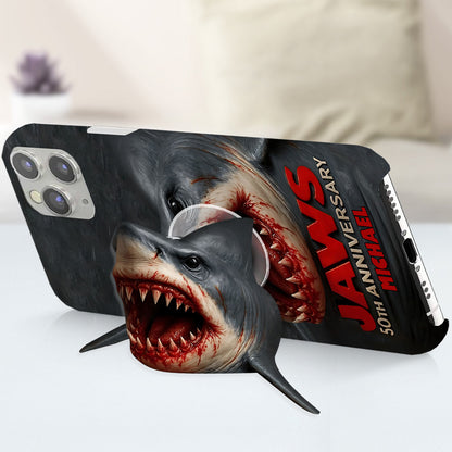Scary Shark - Personalized Shark Full Print Phone Case