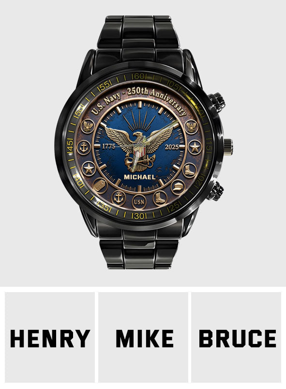 250th Anniversary - Personalized Veteran Hand Watch
