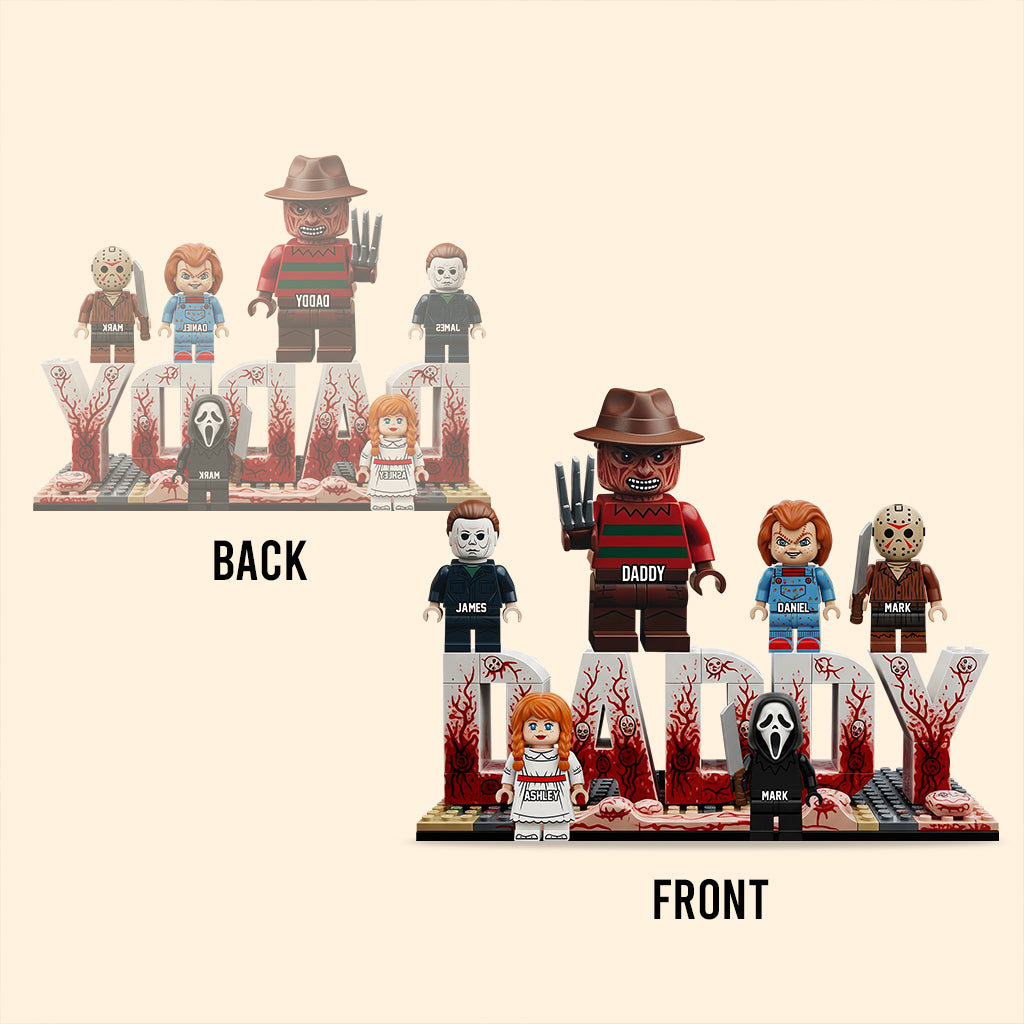 Dad Of Little Horrors - Personalized Custom Shaped Acrylic Plaque