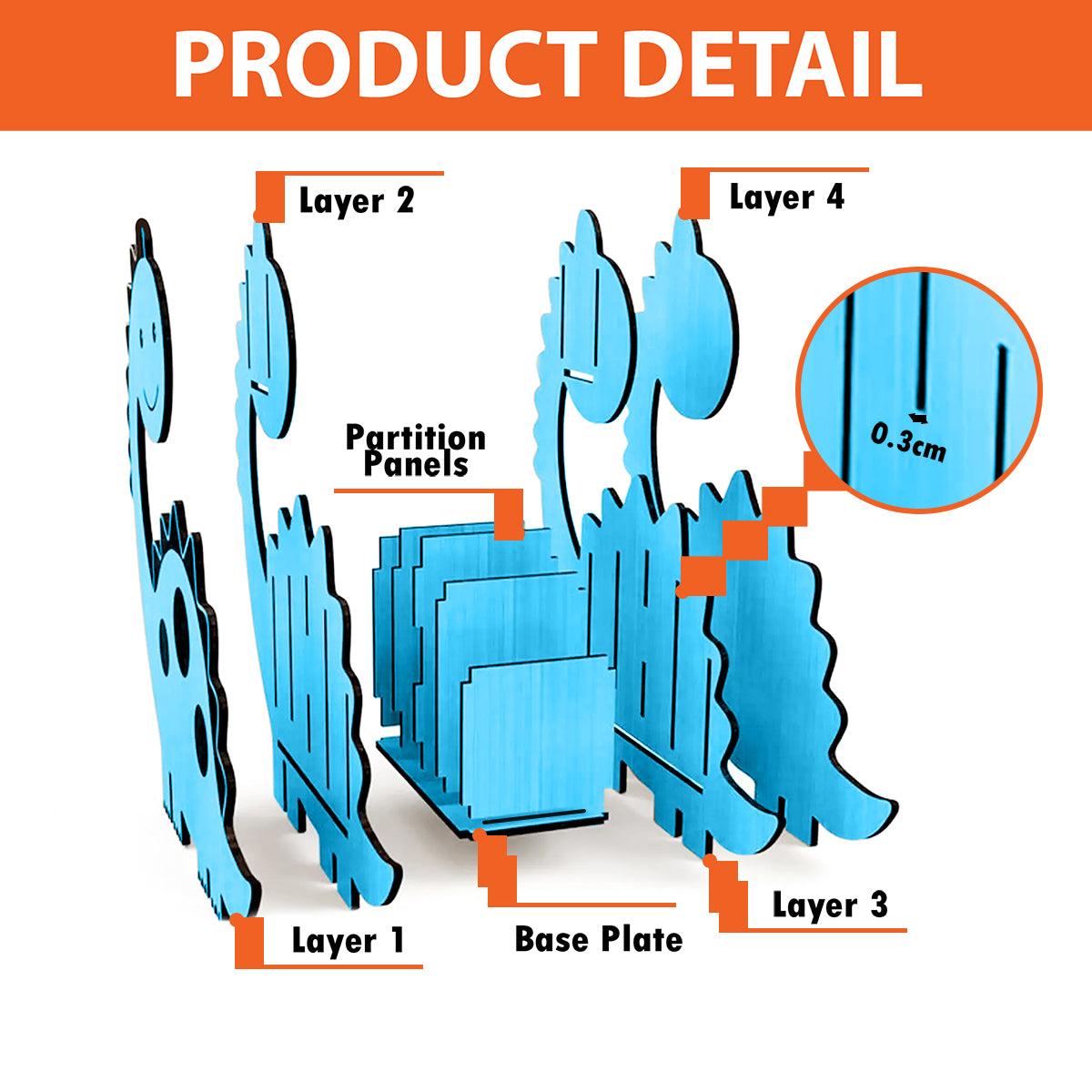 Scary Movies - Personalized Wooden Pen Holder