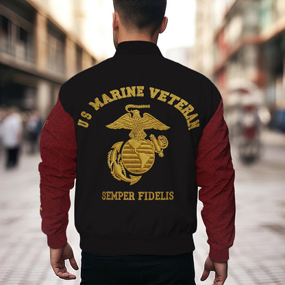 Veteran - Personalized Veteran Bomber Jacket