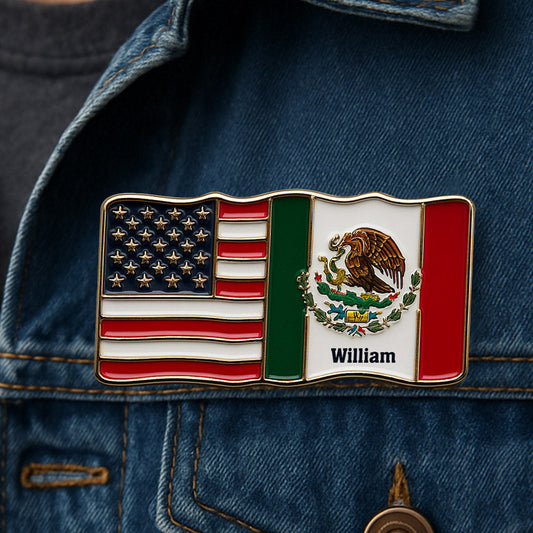 The Legacy - Personalized Expats Pin