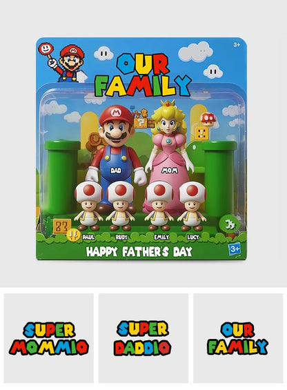 Super Daddio/ Mommio - Personalized Super Plumber Custom Shaped Acrylic Plaque