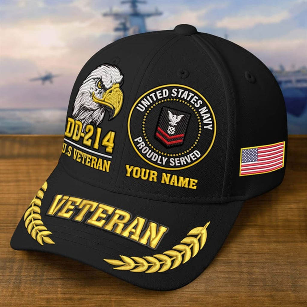 Strong Veteran - Personalized Veteran Classic Cap