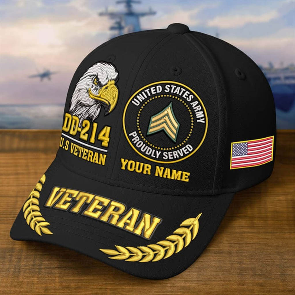 Strong Veteran - Personalized Veteran Classic Cap
