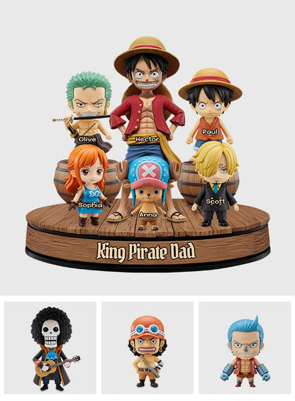 Pirate Dad - Personalized Anime Custom Shaped Acrylic Plaque