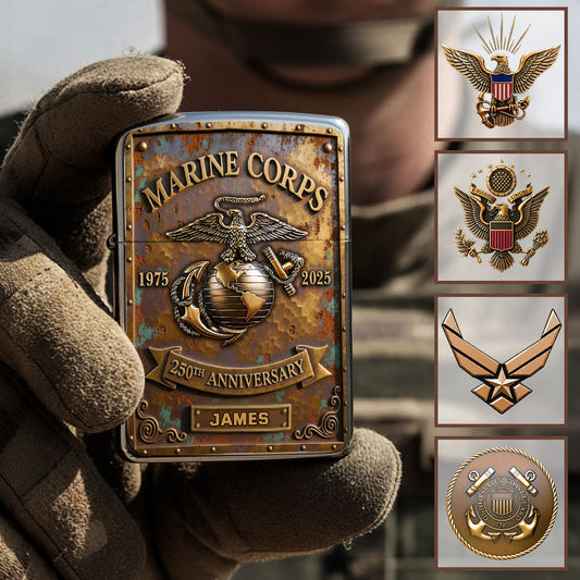 250th Anniversary - Personalized Veteran Lighter