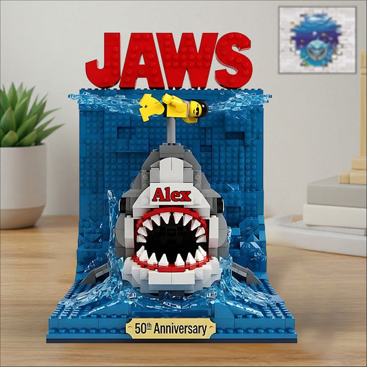 Shark 50th Anniversary - Personalized Custom Shaped Acrylic Plaque