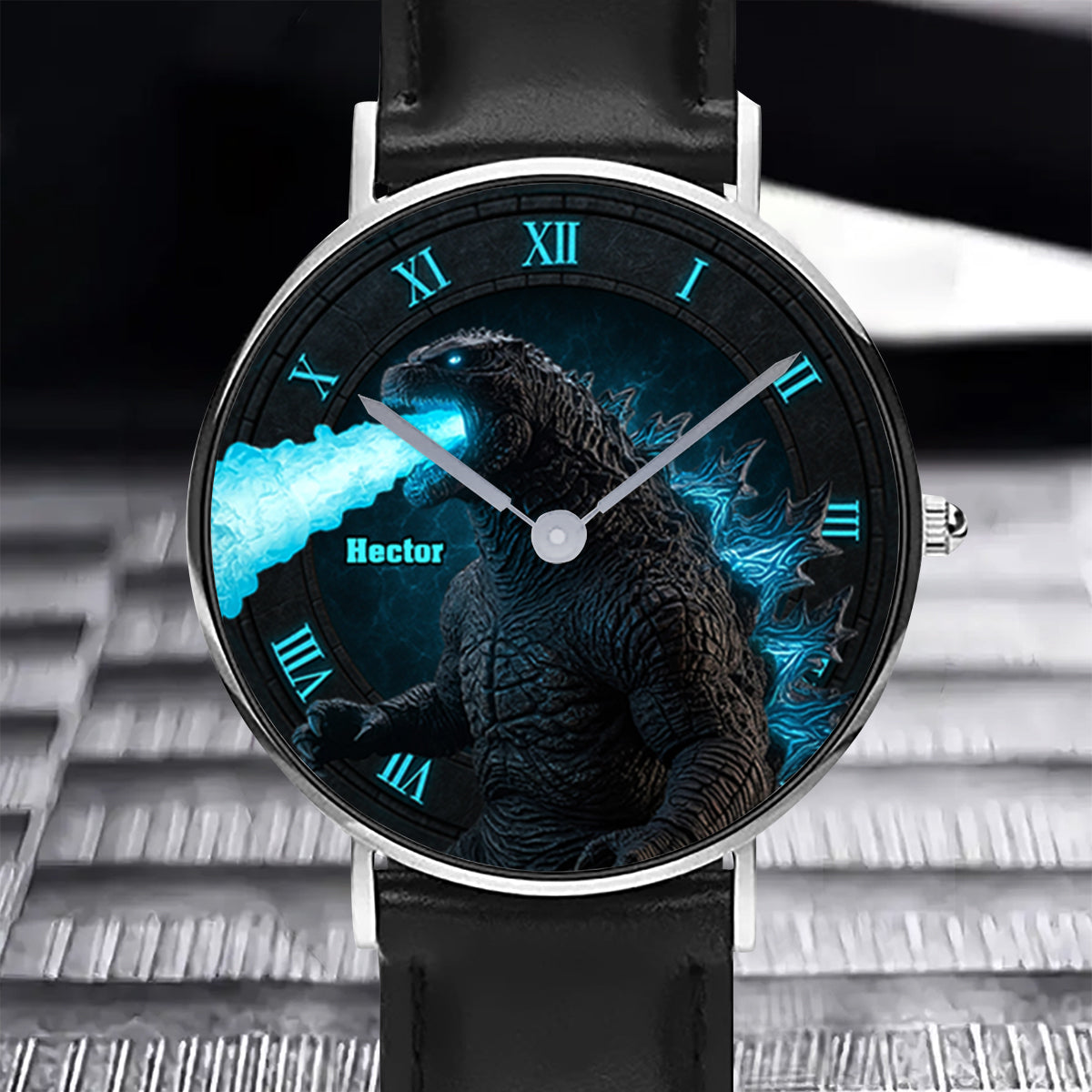 Atomic Bomb Creature - Personalized Giant Monster Hand Watch